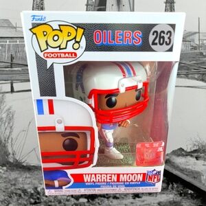 Warren Moon funko # 263 (nib) With pop protector